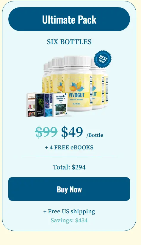 Buy VivoGut 6 Bottles